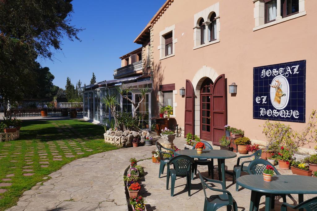 Hotel Restaurant El Bosc Banyeres del Penedes ภายนอก รูปภาพ